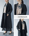 さっと羽織って、すぐキレイ　大人の為の万能ロングコート