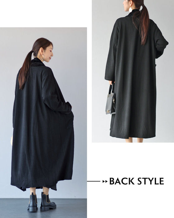さっと羽織って、すぐキレイ　大人の為の万能ロングコート