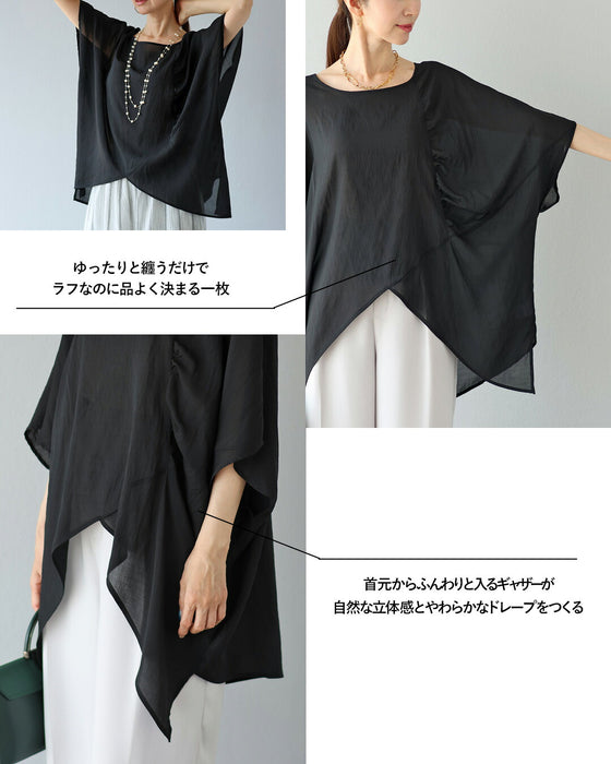「ラフさ｣がいい　変形抜け感トップス