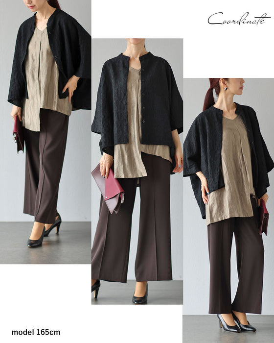 羽織るレース気負わないドルマン羽織り