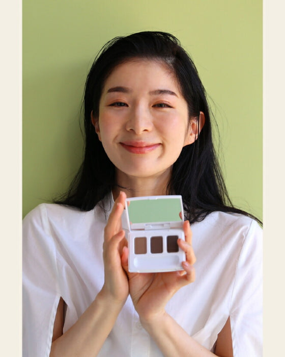 NAZORU EYE & BROW POWDER 01 BASIC BROWN