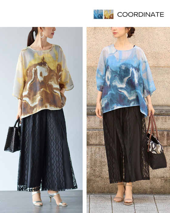 「隠す」を「魅せる」へ風を纏う大人シアーコーデセット