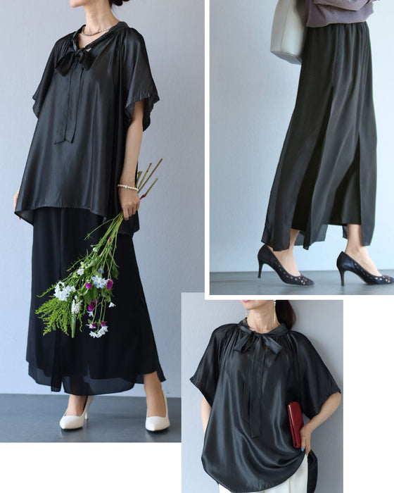 楽、綺麗服。お呼ばれコーデセット