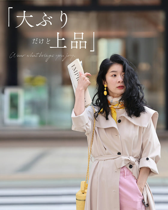 アクセサリーは、“生き方の輝き” カラーイヤリング