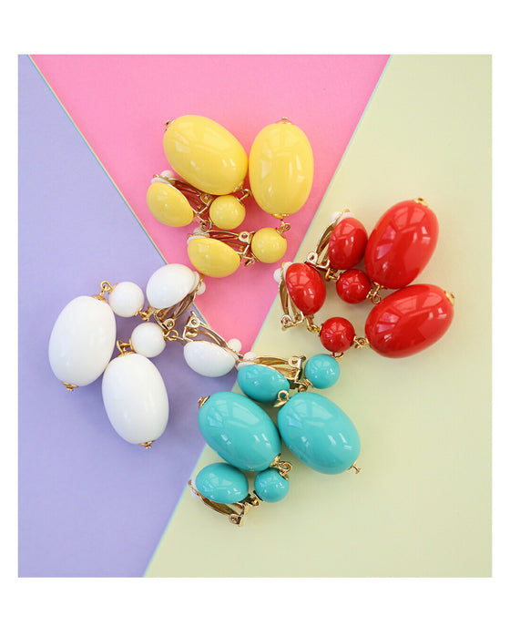 アクセサリーは、“生き方の輝き” カラーイヤリング