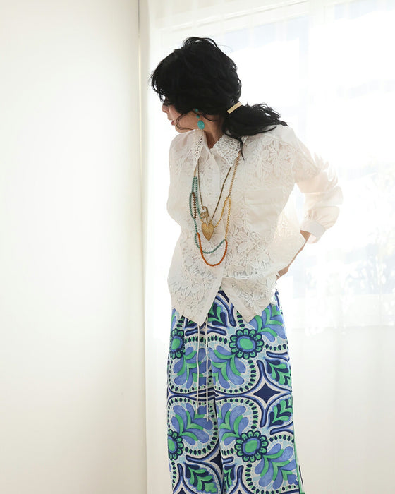 アクセサリーは、“生き方の輝き” カラーイヤリング