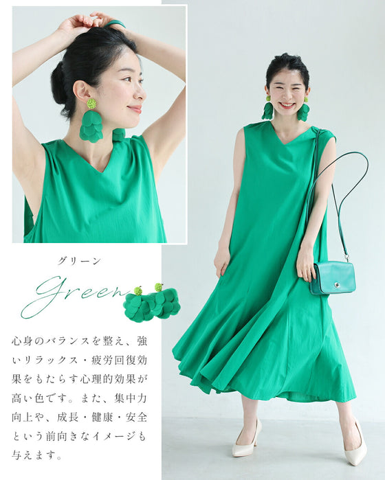 顔が華やぐ　ビタミンイヤリング