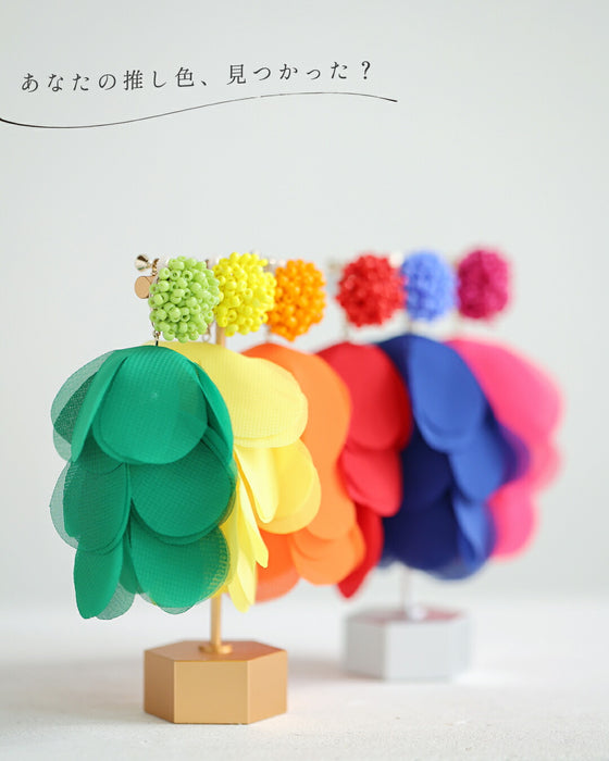 顔が華やぐ　ビタミンイヤリング