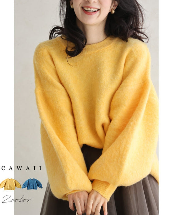 たっぷるりんポワンニット