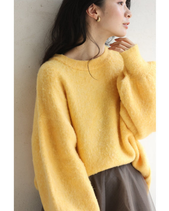 たっぷるりんポワンニット