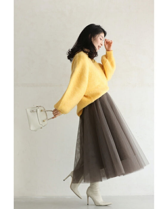 たっぷるりんポワンニット