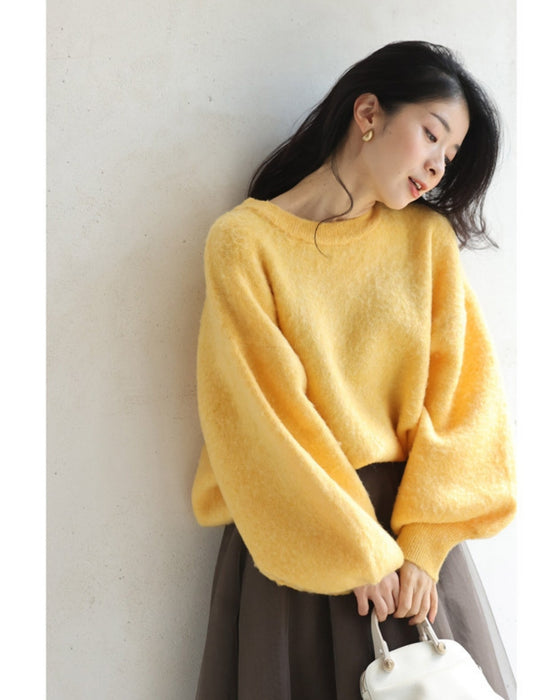 たっぷるりんポワンニット