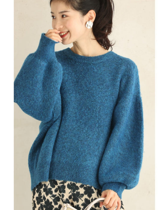 たっぷるりんポワンニット