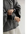 [wc-fbk00026od] Powan short outerwear with a peek at the sleeves