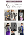 A short outerwear with puffy sleeves