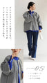 [wc-fbk00026od] Powan short outerwear with a peek at the sleeves