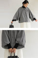 [wc-fbk00026od] Powan short outerwear with a peek at the sleeves