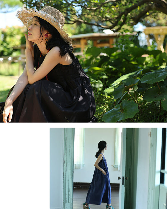 肌に優しいインド綿 ふわ楽ワンピース