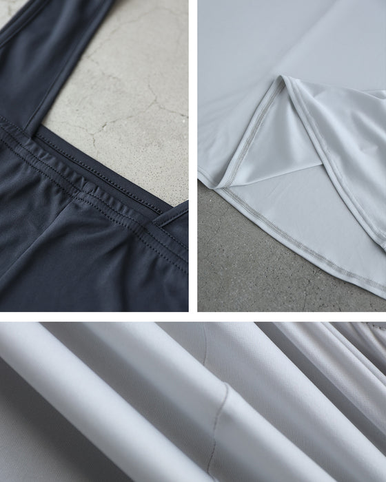 (パールグレー)今までなくてごめんなさい!ブラ紐隠しのワンピースペチコート