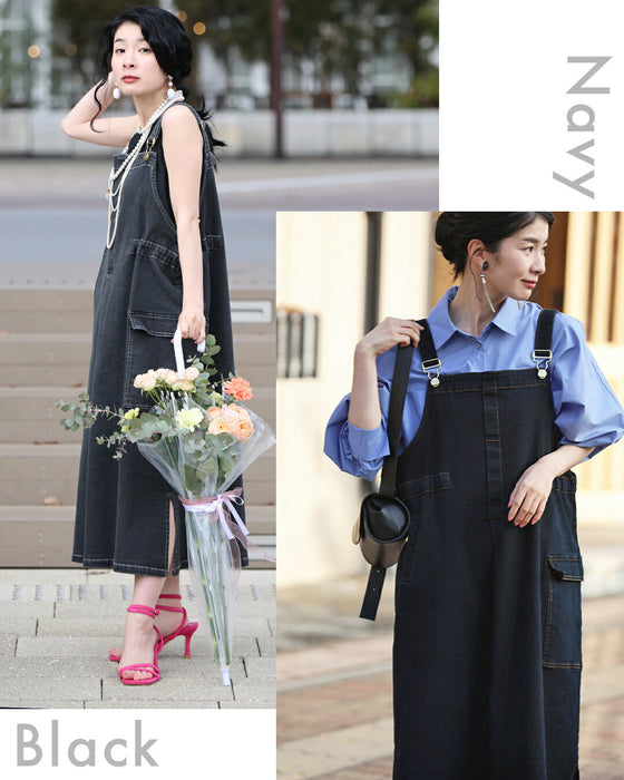 「気負わず着れる」大人の抜け感ジャンパースカート