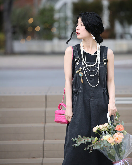 「気負わず着れる」大人の抜け感ジャンパースカート