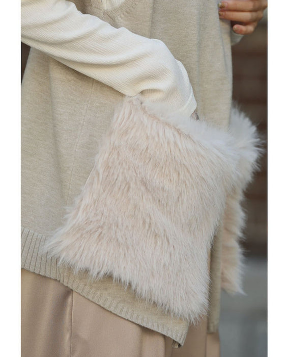 重ね着革命 大人にベストなファーニット