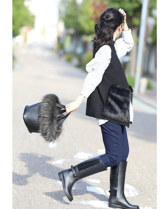 重ね着革命 大人にベストなファーニット