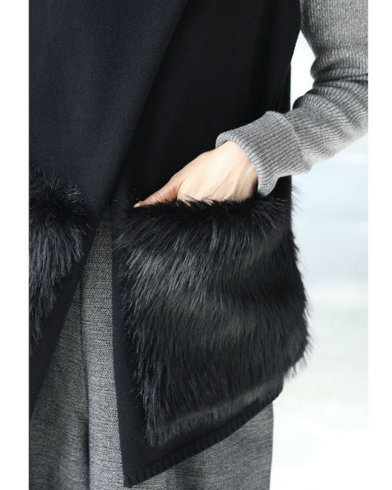 重ね着革命 大人にベストなファーニット