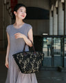 A basket bag made by a lace lover that will get you compliments