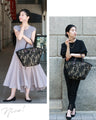 A basket bag made by a lace lover that will get you compliments