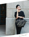A basket bag made by a lace lover that will get you compliments
