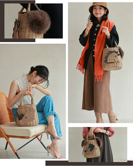 Recommendations for Winter Basket Bags: Which one should you choose? Playful Animals (with inner bag)