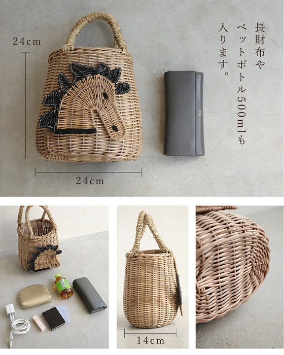 Recommendations for Winter Basket Bags: Which one should you choose? Playful Animals (with inner bag)