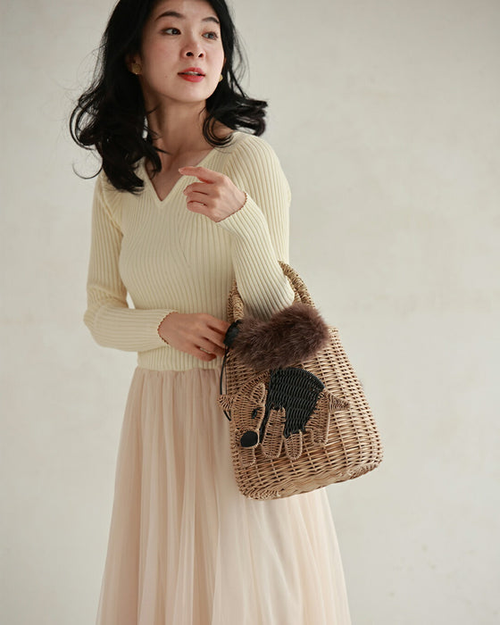 Recommendations for Winter Basket Bags: Which one should you choose? Playful Animals (with inner bag)