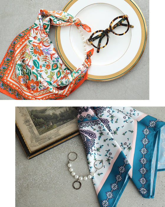 アイウェアをかけれる スカーフネックレス