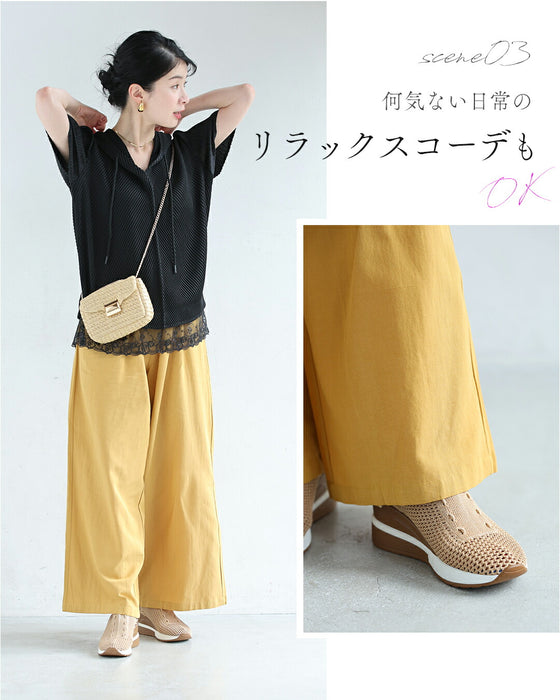 サンダル履けない 冷え性さんのためのメッシュスニーカー