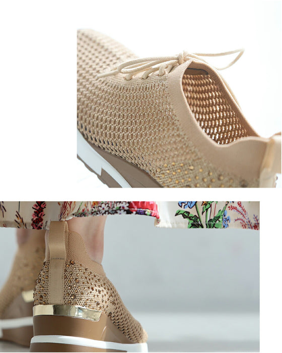 サンダル履けない 冷え性さんのためのメッシュスニーカー