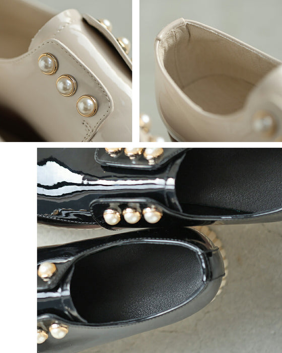 立ったまま３秒で履ける 厚底ローファー