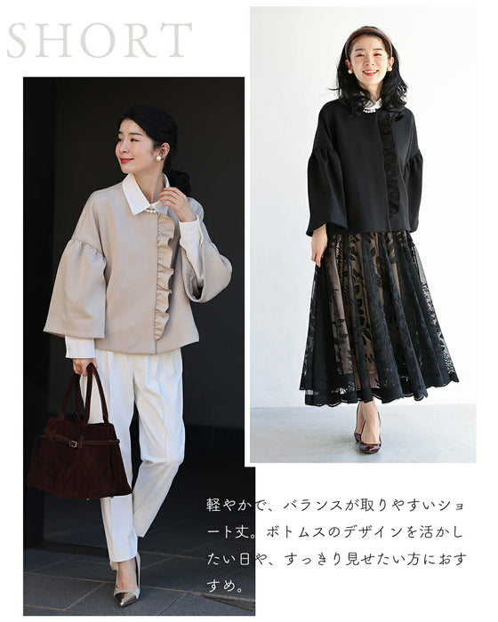 羽織ったまま完成する 可愛さ春待ちアウター