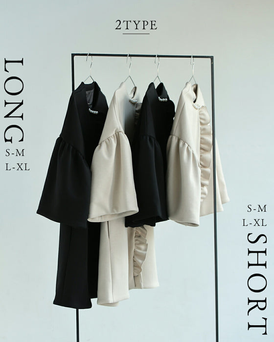 羽織ったまま完成する 可愛さ春待ちアウター