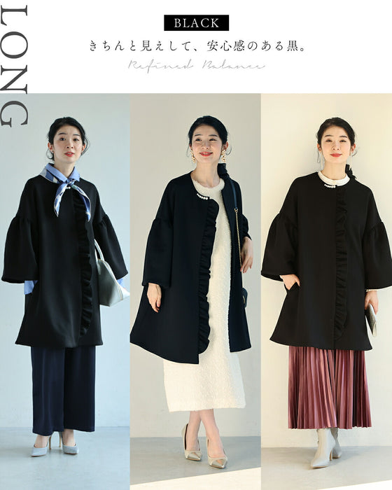 羽織ったまま完成する 可愛さ春待ちアウター