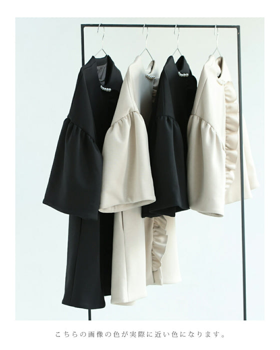 羽織ったまま完成する 可愛さ春待ちアウター