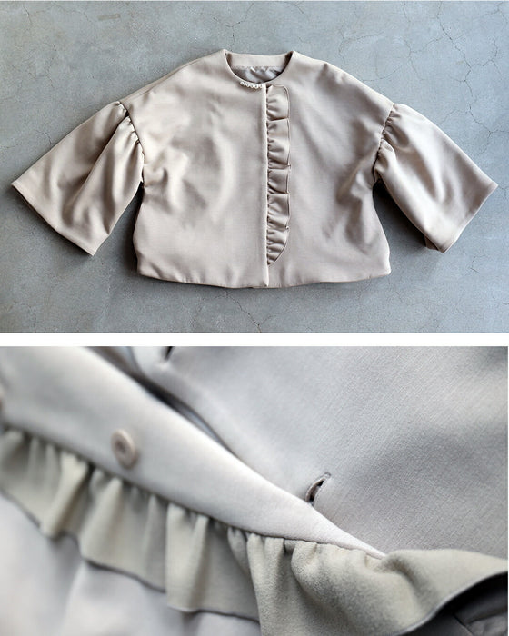 羽織ったまま完成する 可愛さ春待ちアウター