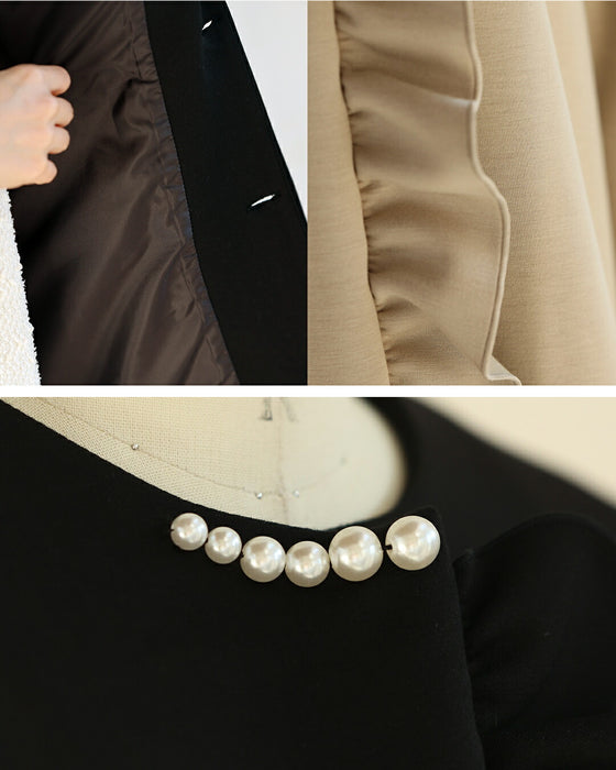 羽織ったまま完成する 可愛さ春待ちアウター