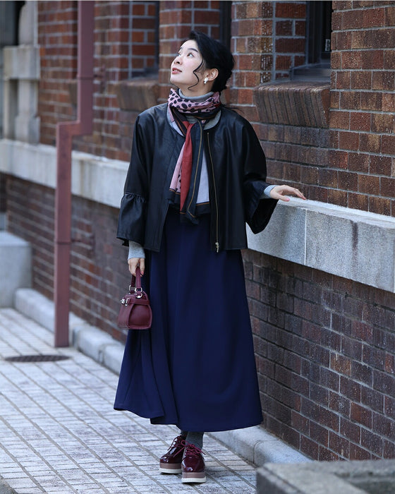 大人のお悩み 解決服 万能サロペットワンピース 秋冬Ver.