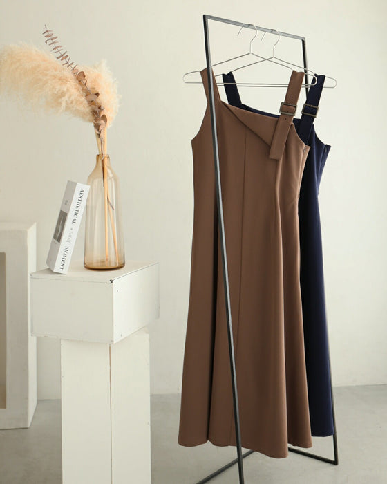 大人のお悩み 解決服 万能サロペットワンピース 秋冬Ver.