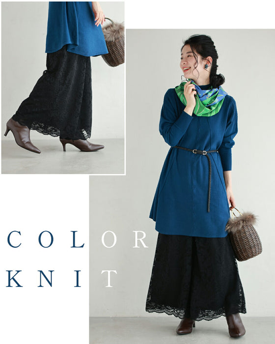 見せて可愛い　裏起毛レースペチパンツ