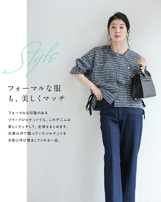 まるでスウェットデニム