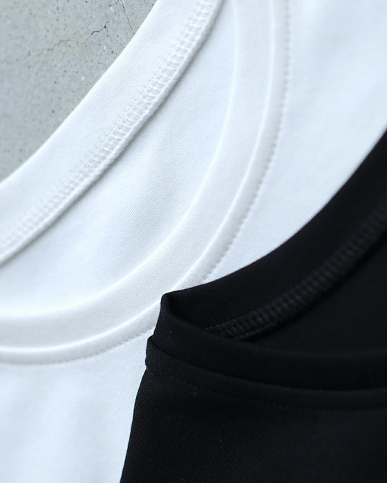 【予約商品】巻き肩・撫で肩 補正見え 肩ツンッTシャツ