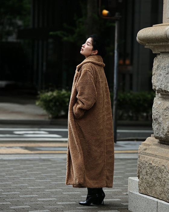 テディボアコート（ロング丈）